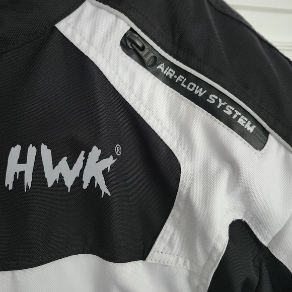 HWK Spyder Moto Enduro Cordura Impact Armor Sport Riding Zip Weather 4XL EUC - Picture 3 of 16